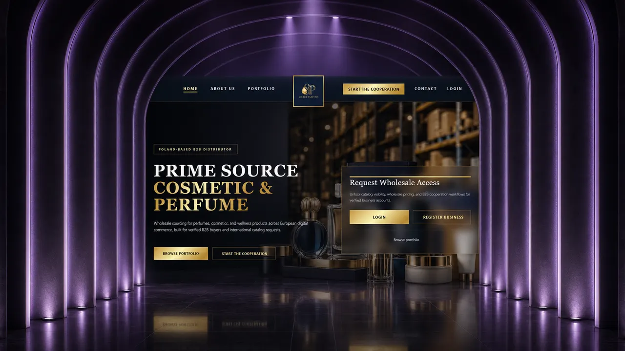 Source Parfum web sitesi